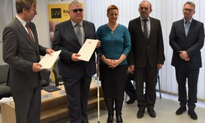 Podelitev certifikata A3C
